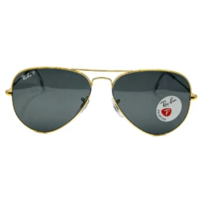 LENTE DE SOL RAY BAN POLARIZED RB3025 AVIATOR LARGE 9196/48 58/14 135