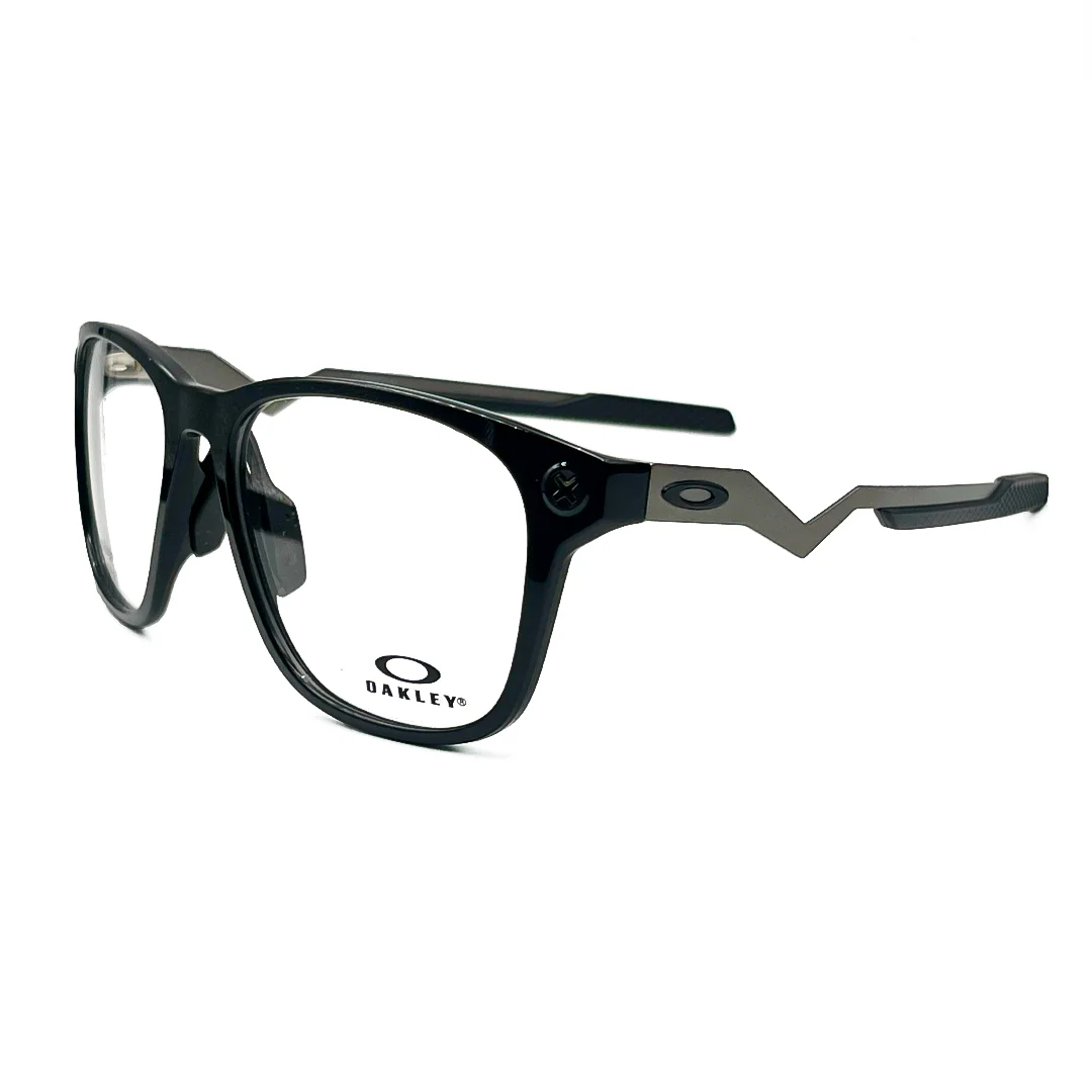 LENTE OFTALMICO OAKLEY CEREBRAL OX8187-0557 POLISHED BLACK 57/18 - Imagen 2
